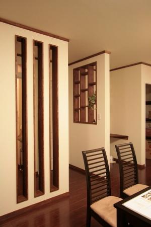 無垢素材にこだわって造りました。